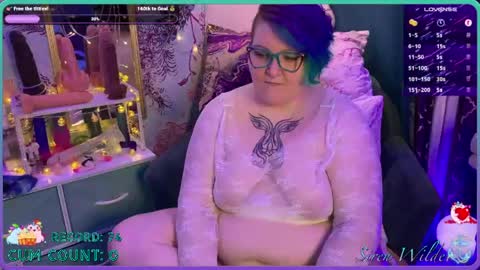 Snapshot of sirenwilde chatting on May 29, 2026, 4:21 am Siren Wilde online show from May 29, 2026, 4:21 am