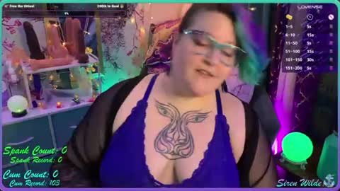 Siren Wilde online show from June 28, 2026, 3:34 am