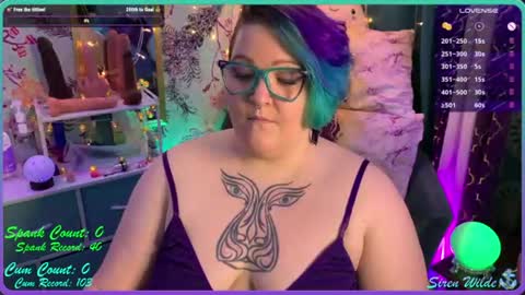 Siren Wilde online show from June 29, 2026, 2:51 am