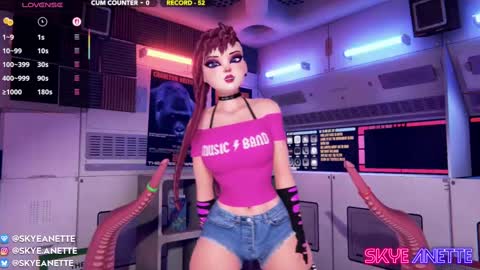 Snapshot of skyeanette chatting on March 7, 2025, 2:15 am SkyeAnette online show from March 7, 2025, 2:15 am