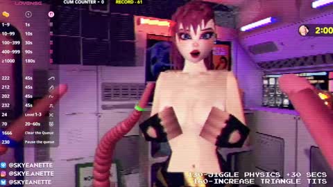 Snapshot of skyeanette chatting on October 12, 2025, 1:15 am SkyeAnette online show from October 12, 2025, 1:15 am