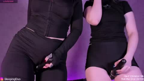 Snapshot of sleepingduo chatting on May 28, 2026, 10:51 pm Hi We are Iva and Angela Nice to meet u 3 online show from May 28, 2026, 10:51 pm