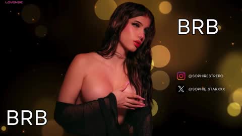 Snapshot of sophie_starx chatting on December 14, 2024, 10:45 am Sarah sophia online show from December 14, 2024, 10:45 am