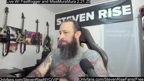 StevenRiseNYC online show from February 17, 2025, 10:25 pm