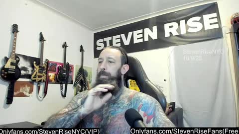 StevenRiseNYC online show from October 9, 2025, 1:31 pm