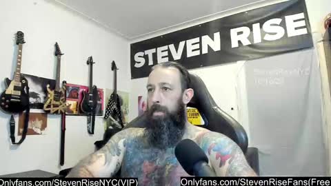 StevenRiseNYC online show from October 13, 2025, 12:54 am