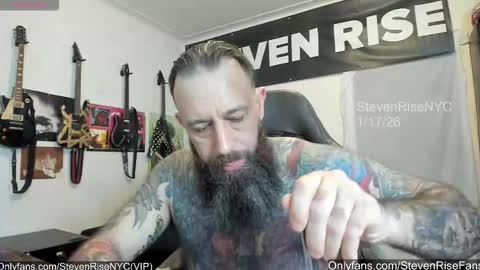 StevenRiseNYC online show from January 18, 2026, 12:47 am