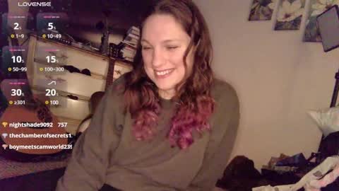 Snapshot of sufferbunny chatting on February 15, 2025, 9:15 pm Nikki Sabel online show from February 15, 2025, 9:15 pm