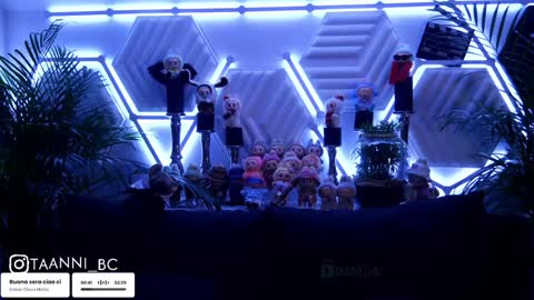 TAANNI online show from October 8, 2025, 7:33 pm