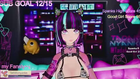 Snapshot of tadakonyanko chatting on April 26, 2026, 1:58 am Tadako Nyanko online show from April 26, 2026, 1:58 am