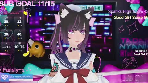 Snapshot of tadakonyanko chatting on May 9, 2026, 1:33 am Tadako Nyanko online show from May 9, 2026, 1:33 am