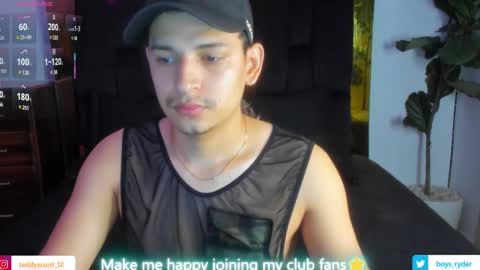  Follow me on Twitter boys ryder and instagram teddyscoot 12  online show from February 25, 2025, 10:26 am