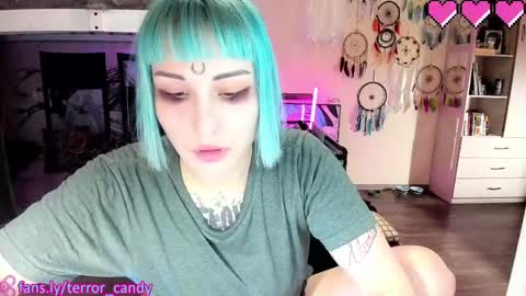 Snapshot of terror_candy chatting on May 16, 2026, 11:03 pm CRY BABY online show from May 16, 2026, 11:03 pm