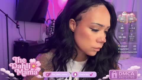 Snapshot of the_dahli_mama chatting on July 23, 2026, 3:37 am the_dahli_mama online show from July 23, 2026, 3:37 am