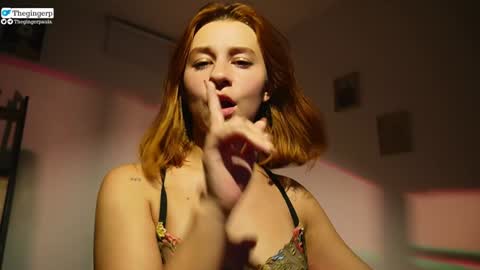 Snapshot of thegingerp chatting on January 15, 2025, 1:12 am Streaming mostly at online show from January 15, 2025, 1:12 am