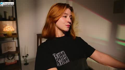 Snapshot of thegingerp chatting on January 24, 2025, 2:07 am Streaming mostly at online show from January 24, 2025, 2:07 am