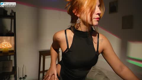 Snapshot of thegingerp chatting on January 28, 2025, 9:19 pm Streaming mostly at online show from January 28, 2025, 9:19 pm