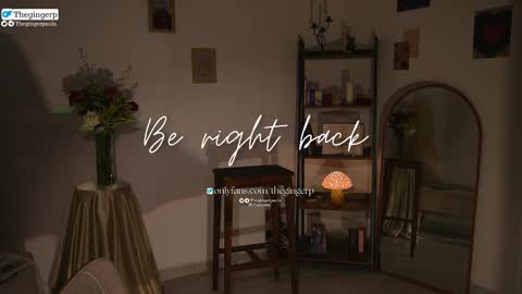 Snapshot of thegingerp chatting on March 7, 2025, 8:55 pm Streaming mostly at online show from March 7, 2025, 8:55 pm