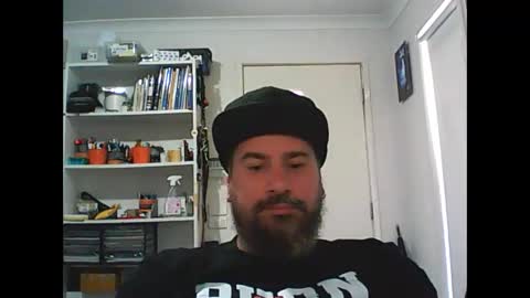 Snapshot of theozbeardguy chatting on January 2, 2025, 10:55 pm aussiebeard online show from January 2, 2025, 10:55 pm