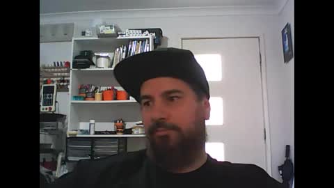 Snapshot of theozbeardguy chatting on February 20, 2025, 2:40 am aussiebeard online show from February 20, 2025, 2:40 am