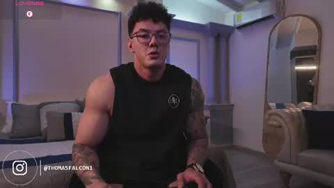 Thomas Falcon online show from July 23, 2026, 1:08 am