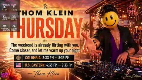 Snapshot of thomklein chatting on June 11, 2026, 8:40 pm Thom Klein online show from June 11, 2026, 8:40 pm