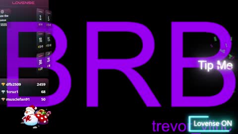 Snapshot of trevor_vinc chatting on February 10, 2025, 3:53 pm trevor online show from February 10, 2025, 3:53 pm