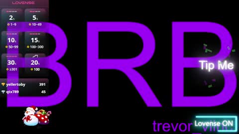 Snapshot of trevor_vinc chatting on March 4, 2025, 3:59 pm trevor online show from March 4, 2025, 3:59 pm