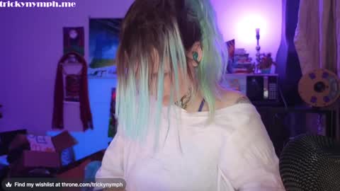 Snapshot of tricky_nymph chatting on December 7, 2024, 5:59 am Cassie online show from December 7, 2024, 5:59 am