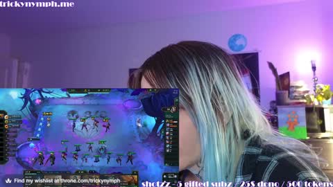 Snapshot of tricky_nymph chatting on December 8, 2024, 3:13 pm Cassie online show from December 8, 2024, 3:13 pm