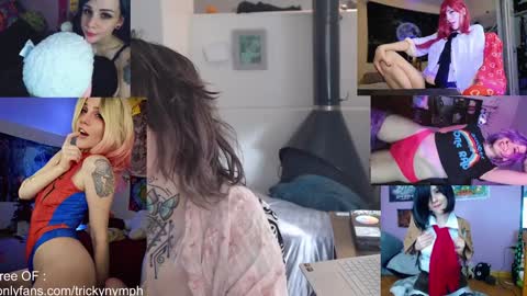 Snapshot of tricky_nymph chatting on September 11, 2025, 7:25 pm Cassie online show from September 11, 2025, 7:25 pm