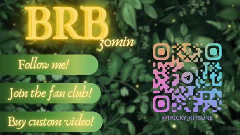 trickykitsune online show from March 14, 2026, 6:13 pm