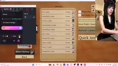 Snapshot of v1rtualsuccubi chatting on October 22, 2025, 7:41 am Rosy online show from October 22, 2025, 7:41 am