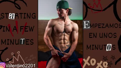 Snapshot of valentino_2201 chatting on April 16, 2026, 3:40 am Valentino - 15 OFF valentino2201 online show from April 16, 2026, 3:40 am