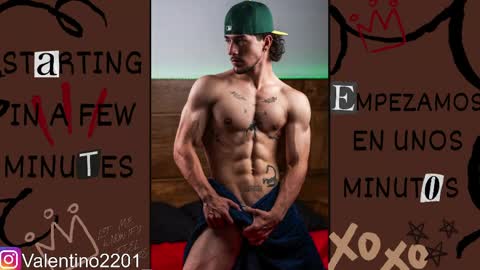 Snapshot of valentino_2201 chatting on June 7, 2026, 2:27 am Valentino - 15 OFF valentino2201 online show from June 7, 2026, 2:27 am