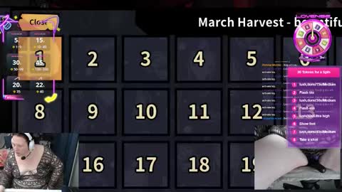 VelvetineSiren online show from March 22, 2026, 10:29 am