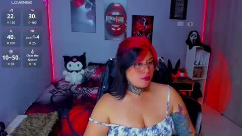 Snapshot of veronika_metalstar chatting on October 27, 2025, 6:06 am Miss Veronika online show from October 27, 2025, 6:06 am