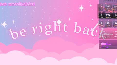 Snapshot of via_moon chatting on February 8, 2025, 11:33 am VIA online show from February 8, 2025, 11:33 am