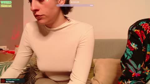 Snapshot of weird_inside chatting on January 1, 2025, 9:09 pm Alyssa and James online show from January 1, 2025, 9:09 pm