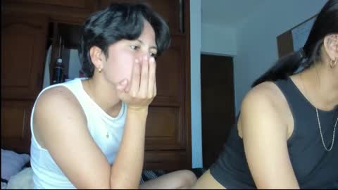 We are Lana. the one with short hair and vanessa girl with long hair online show from February 9, 2025, 10:43 pm