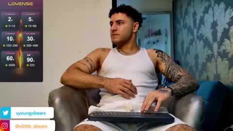 Snapshot of xlittle_xbearx chatting on February 14, 2025, 2:33 pm Kev online show from February 14, 2025, 2:33 pm