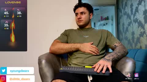 Snapshot of xlittle_xbearx chatting on February 20, 2025, 11:54 pm Kev online show from February 20, 2025, 11:54 pm