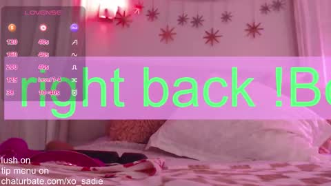 Xo Sadie online show from February 19, 2026, 8:21 am