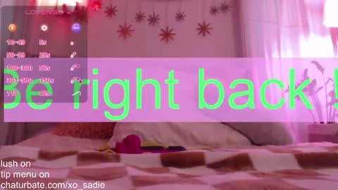 Snapshot of xo_sadie chatting on April 12, 2026, 1:54 am Xo Sadie online show from April 12, 2026, 1:54 am
