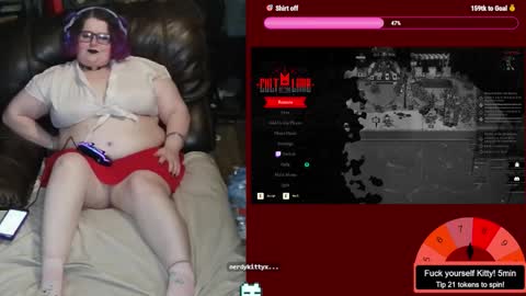 Snapshot of xonerdykitty chatting on February 15, 2026, 7:51 am Nerdykitty online show from February 15, 2026, 7:51 am