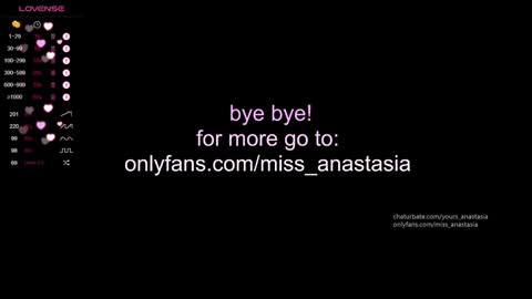 Snapshot of yours_anastasia chatting on December 21, 2024, 8:43 pm Anastasia online show from December 21, 2024, 8:43 pm