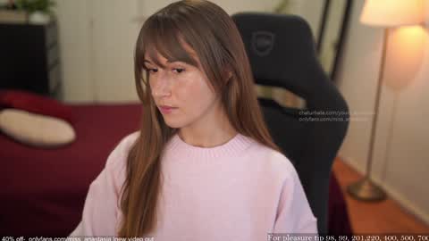 Snapshot of yours_anastasia chatting on January 5, 2026, 8:23 pm Anastasia online show from January 5, 2026, 8:23 pm