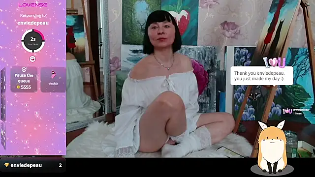 Snapshot of secret_library chatting on February 12, 2025, 5:37 am secret library online show from February 12, 2025, 5:37 am