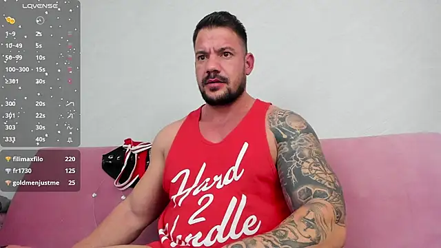 musclemonster31 online show from January 2, 2025, 12:45 am