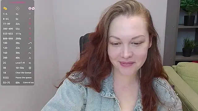 Snapshot of CutieGinger chatting on October 19, 2025, 1:56 pm CutieGinger online show from October 19, 2025, 1:56 pm